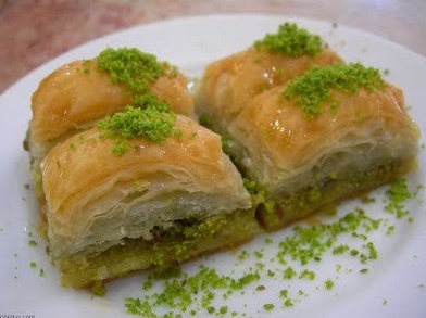 Special order: fresh baklava