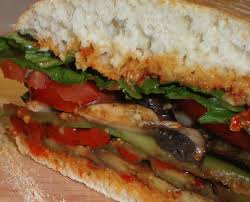 Grilled Vegetarian Hoagie