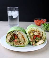 Pesto Chicken Wrap