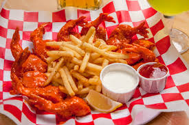 Spicy Buffalo Shrimp & Fries